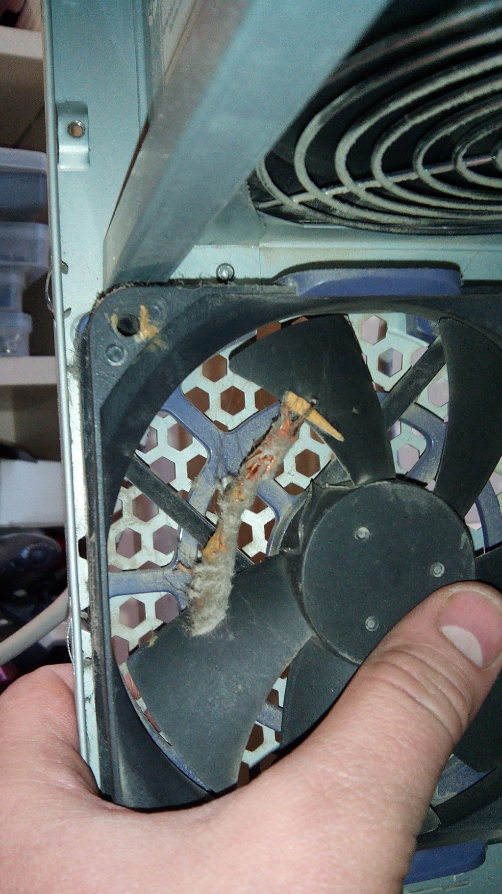 ремонт лопасти вентилятора